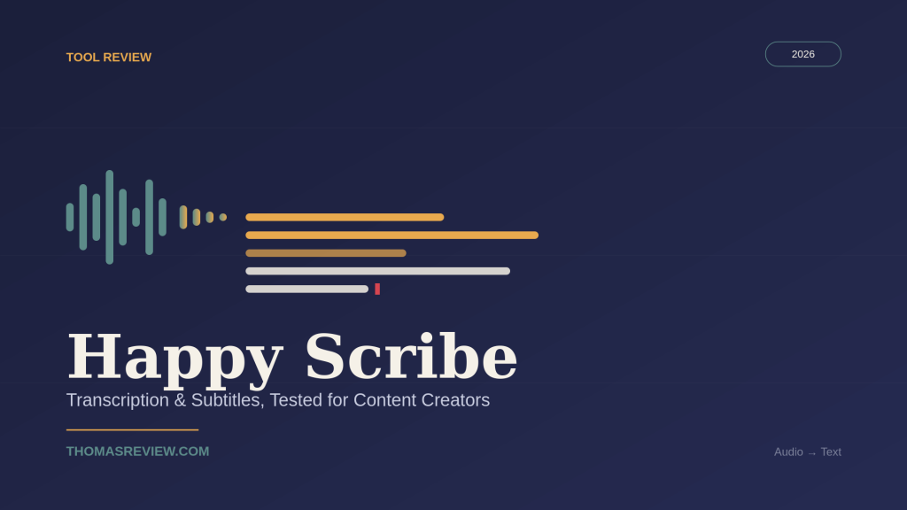 happy scribe