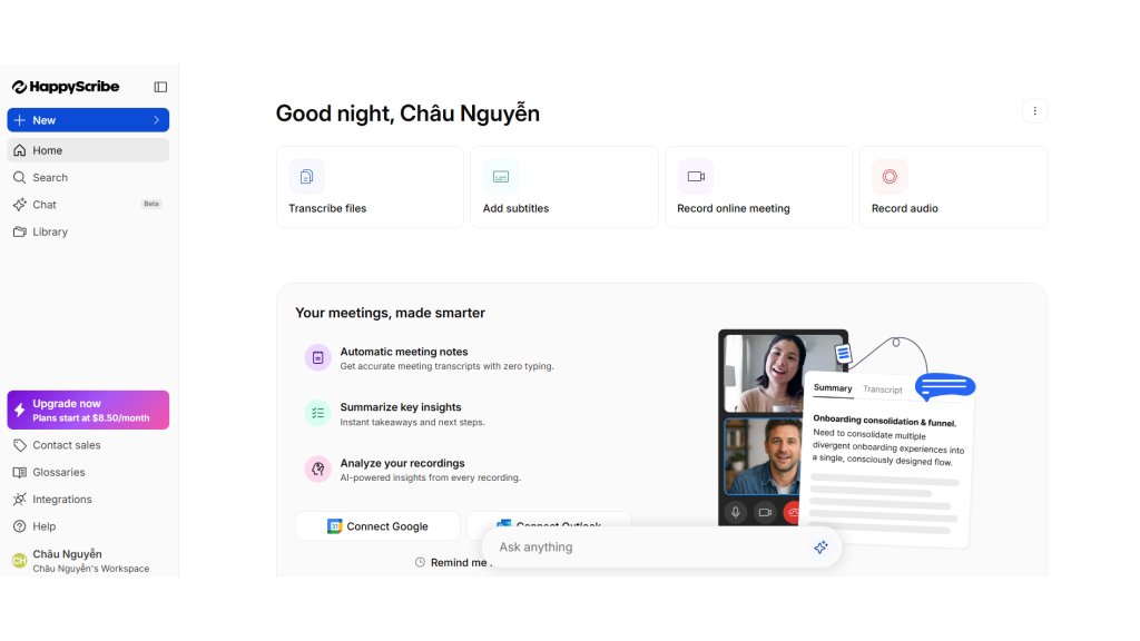 happy scribe homepage