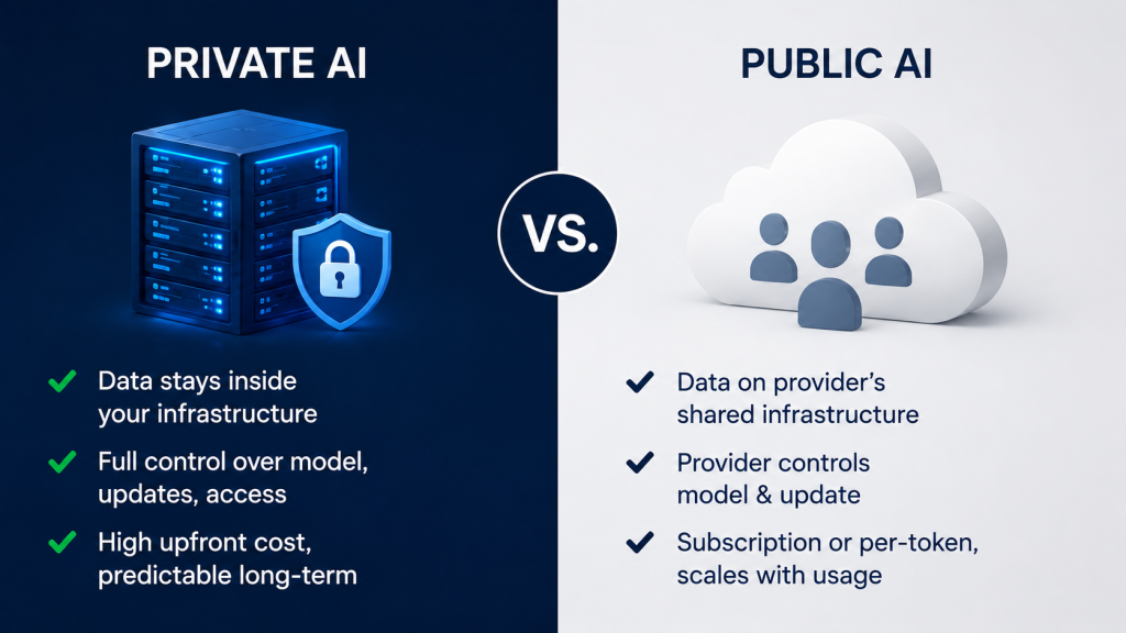 private ai vs public ai